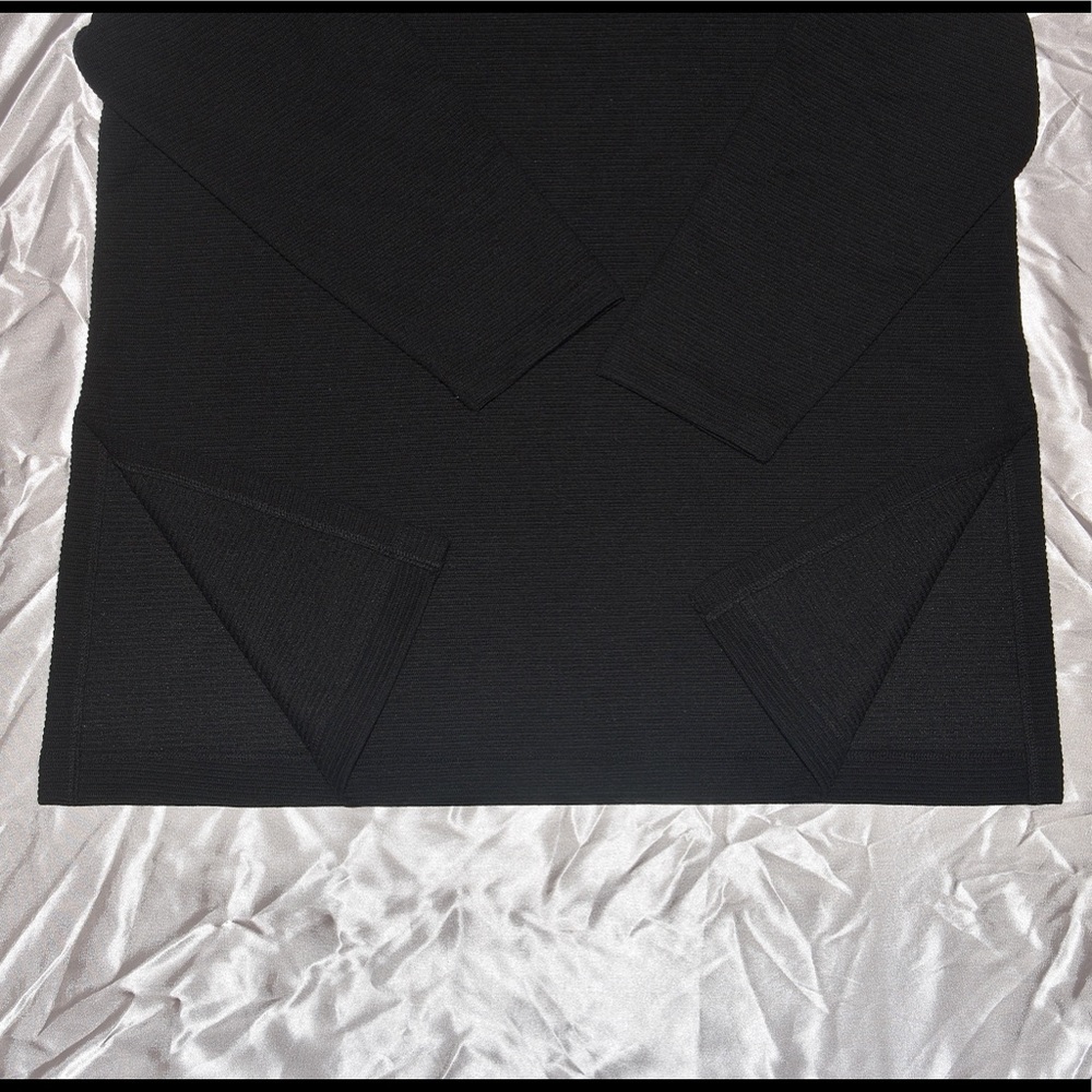 LONG SLEEVE OTTOMAN TUNIC | black - Picture 3 of 4